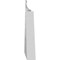 Ekena Millwork Acorn Architectural Grade PVC Pediment, 80"W x 20"H x 2-3/4"P (Pitch 6/12) PEDPS080X200ACR00 - alternate 2